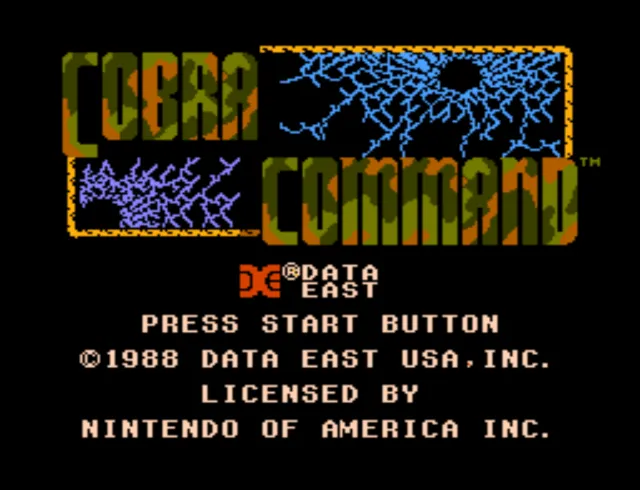 Cobra Command screenshot