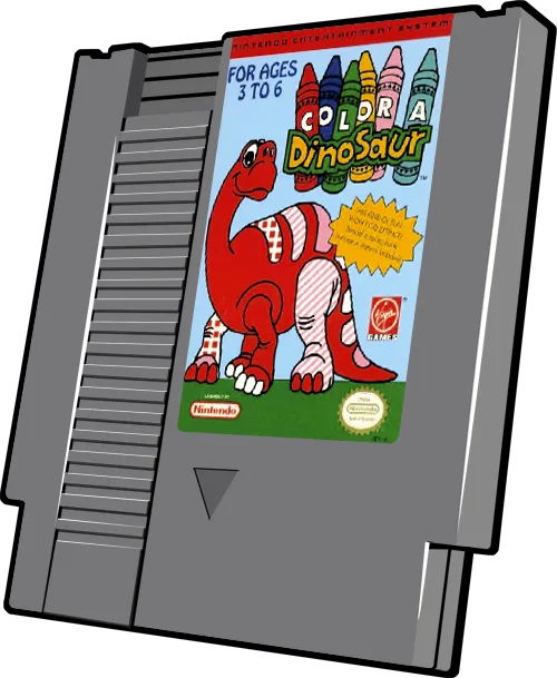 Color a Dinosaur cart