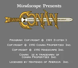 Conan screenshot