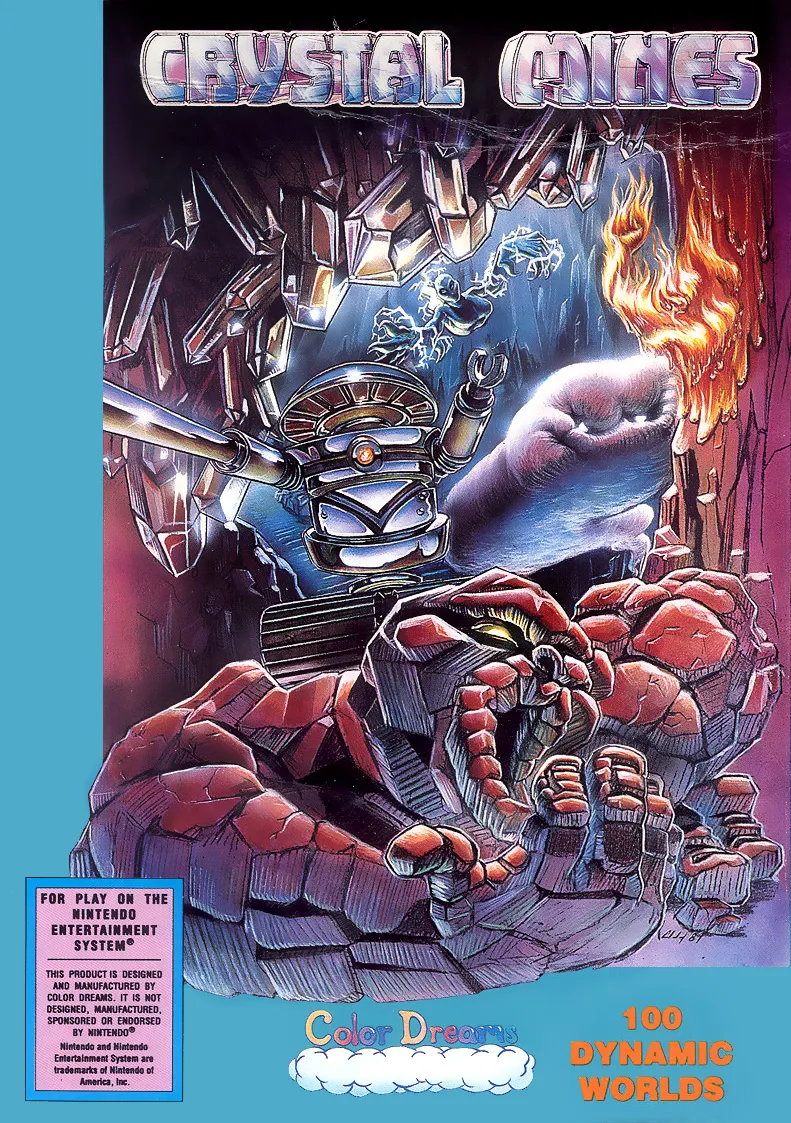 Crystal Mines box art