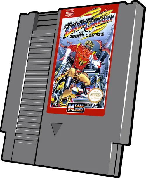 Dash Galaxy in the Alien Asylum cart