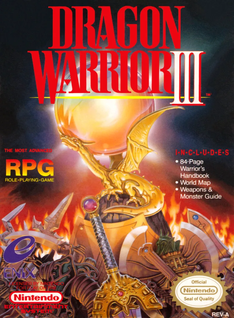 Dragon Warrior III box art