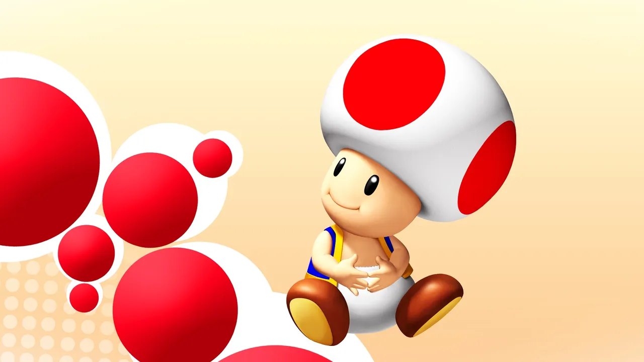 Backdrop artwork for Super Mario Bros. 2