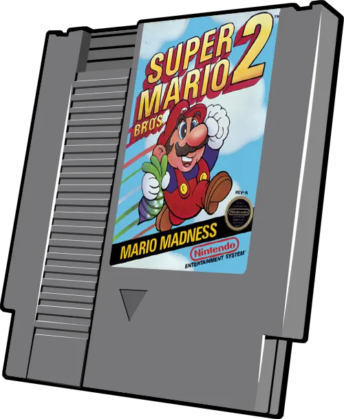 Super Mario Bros. 2 cart