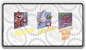 Super Mario Bros. / Duck Hunt / World Class Track Meet logo