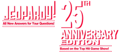Jeopardy! 25th Anniversary Edition logo