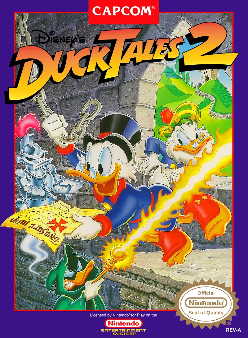 DuckTales 2 box art