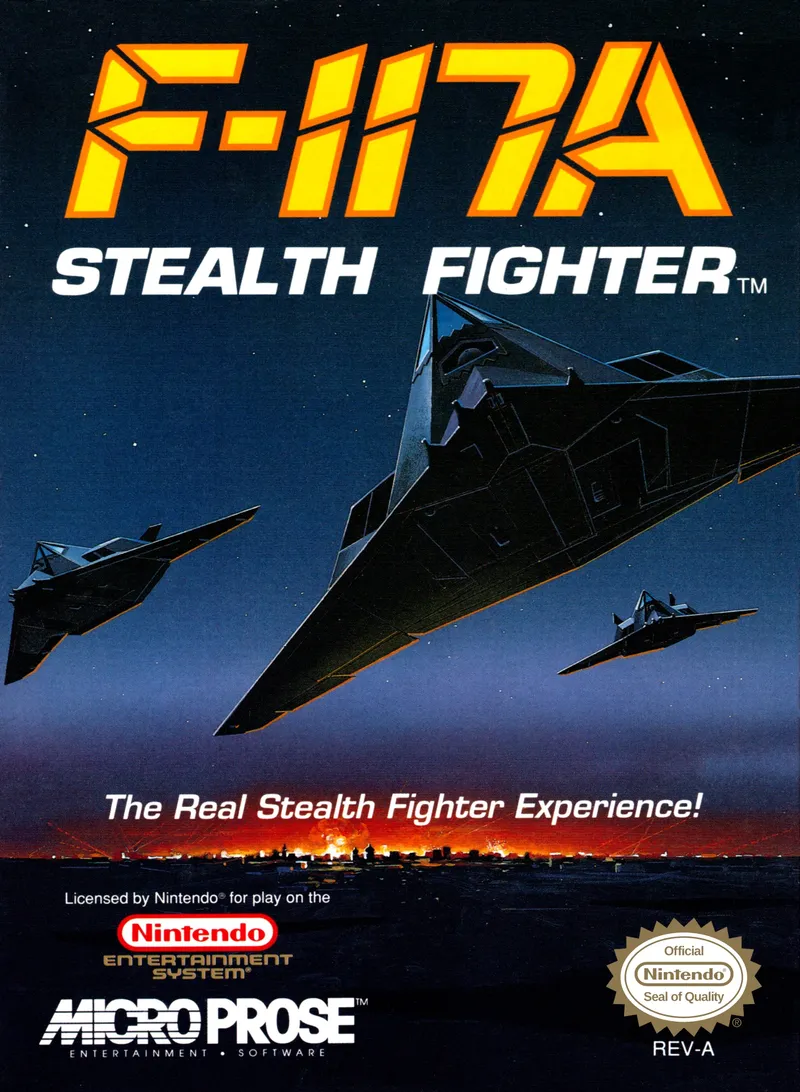 F-117A Stealth Fighter box art