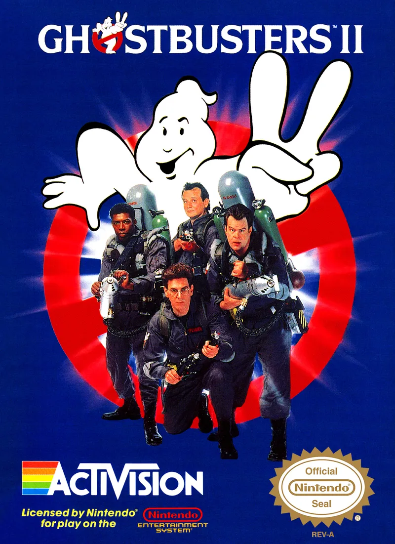 Ghostbusters II box art