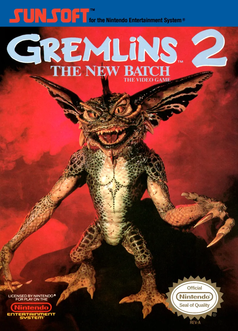 Gremlins 2: The New Batch box art