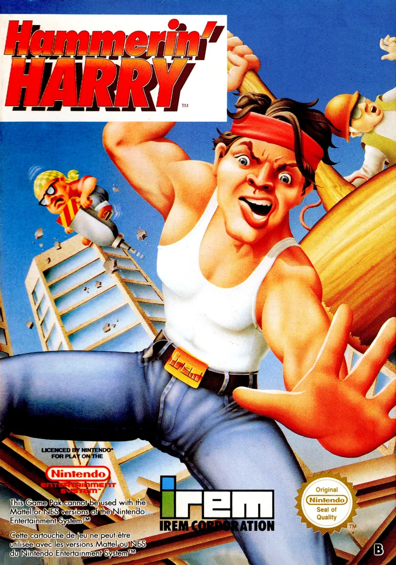 Hammerin' Harry box art