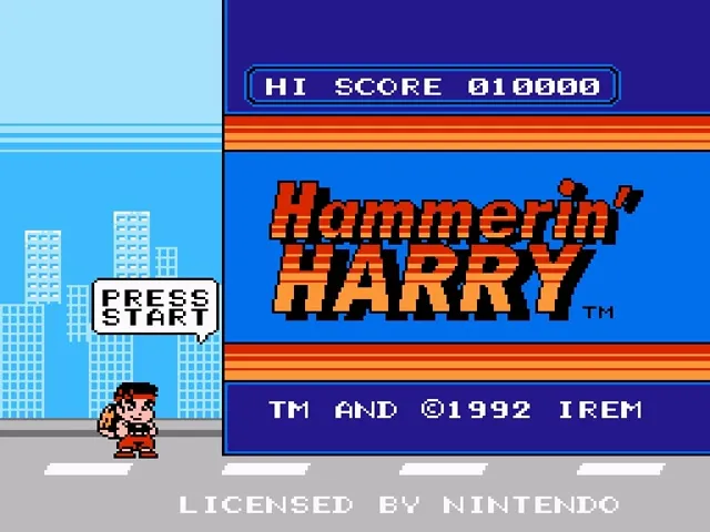 Hammerin' Harry screenshot