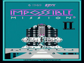 Impossible Mission II screenshot