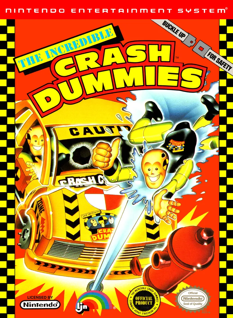 The Incredible Crash Dummies box art