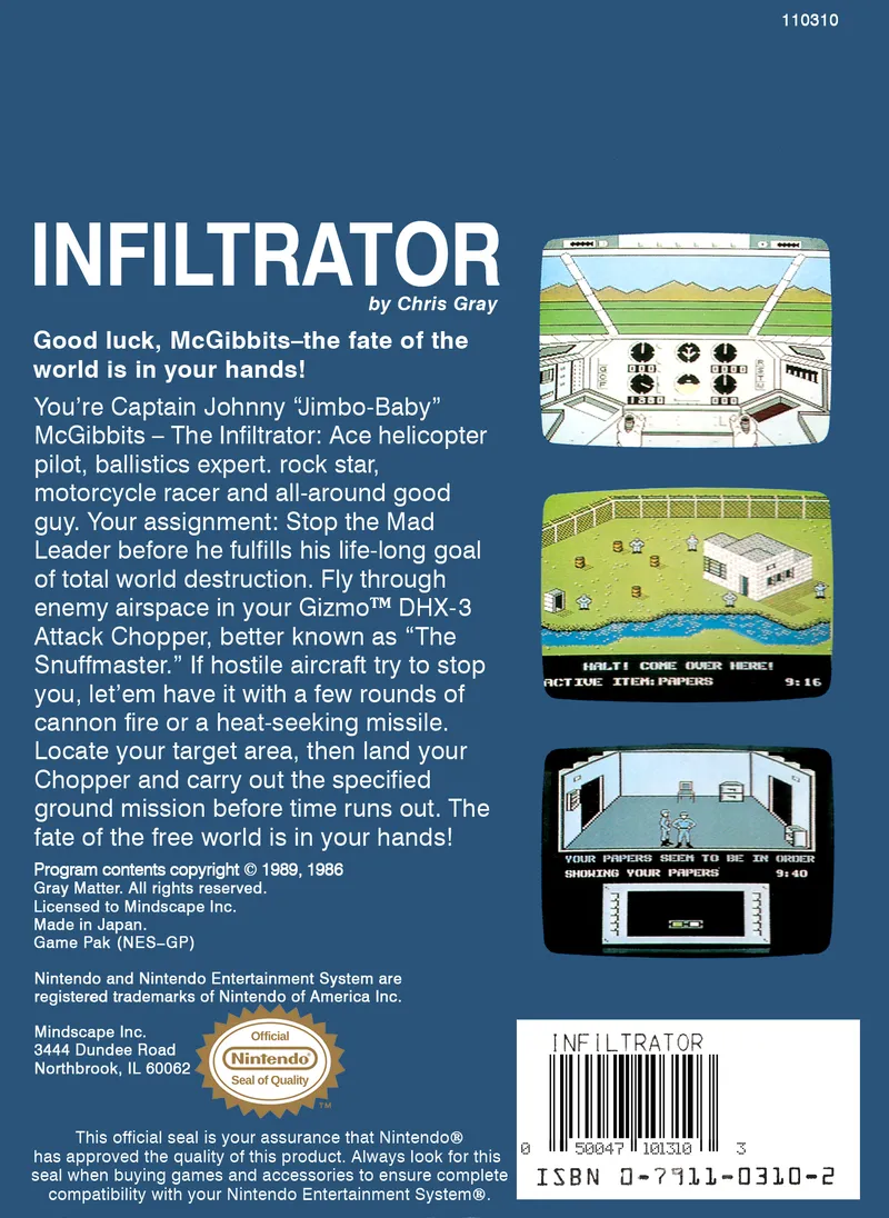 Infiltrator box back