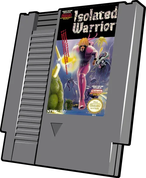 Isolated Warrior cart