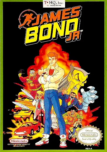 James Bond Jr box art