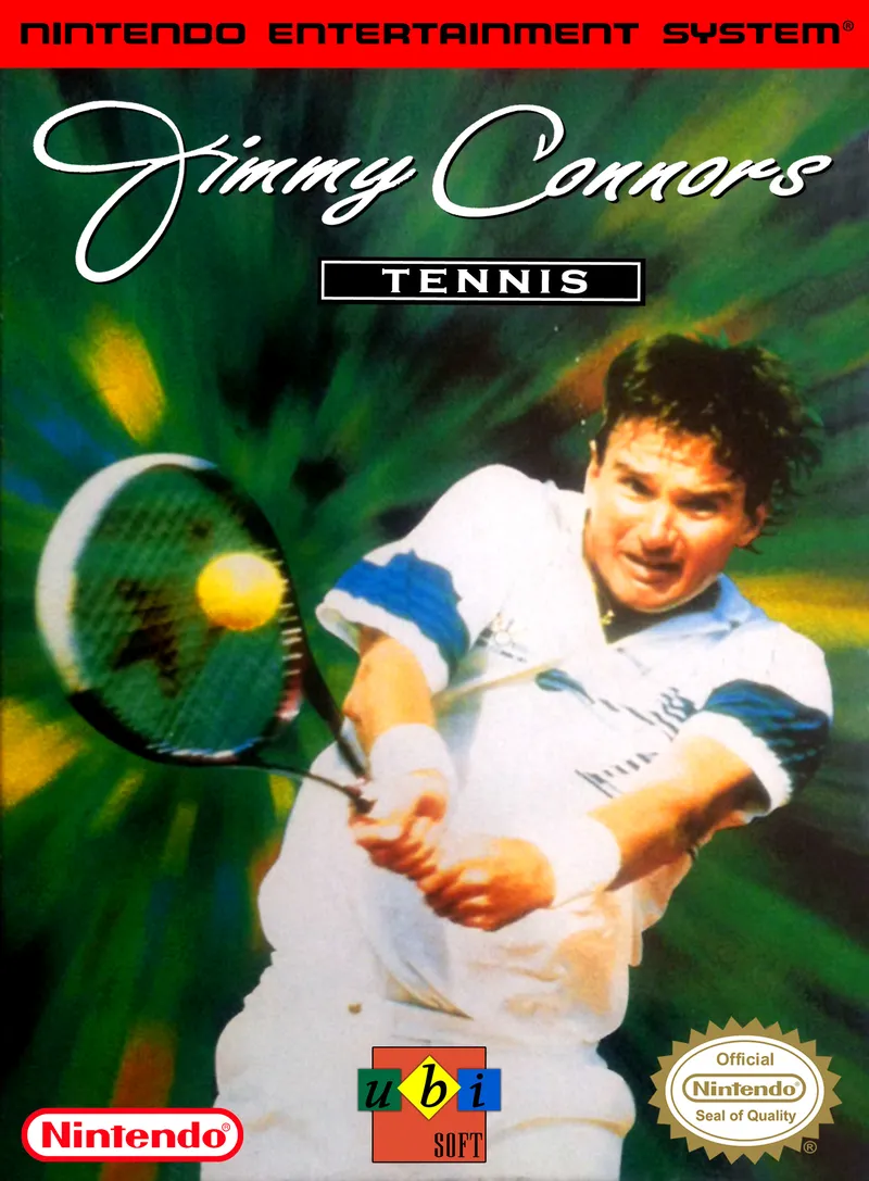 Jimmy Connors Tennis box art