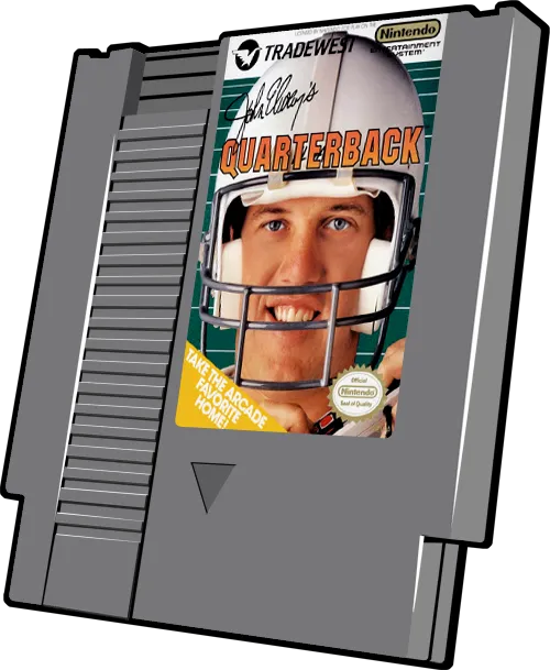 John Elway's Quarterback cart