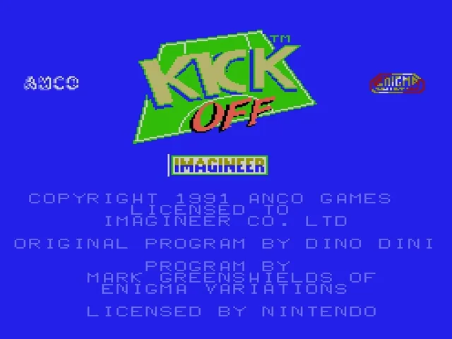 Kick Off screenshot