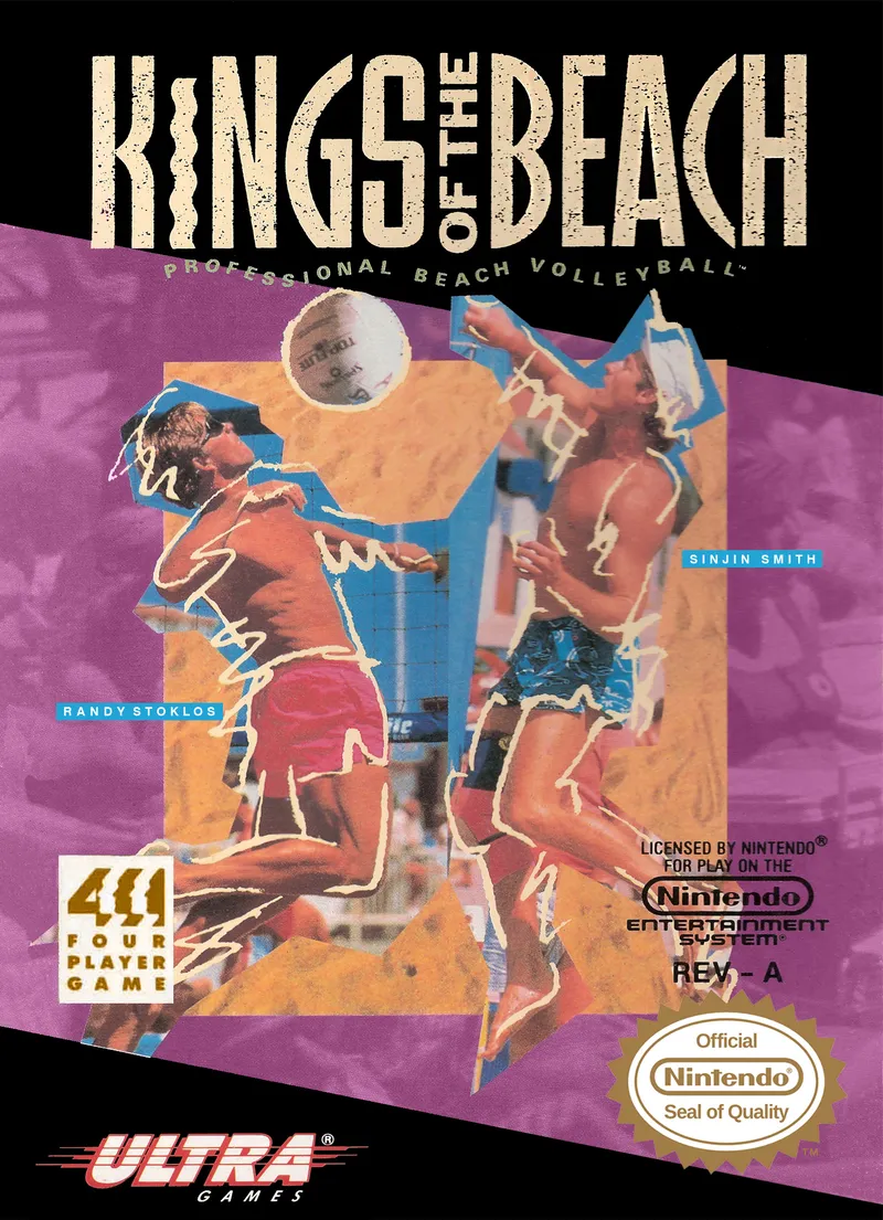 Kings of the Beach: Professional Beach Volleyball box art