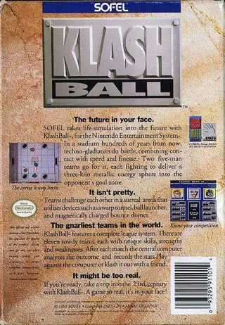 Klash Ball box back
