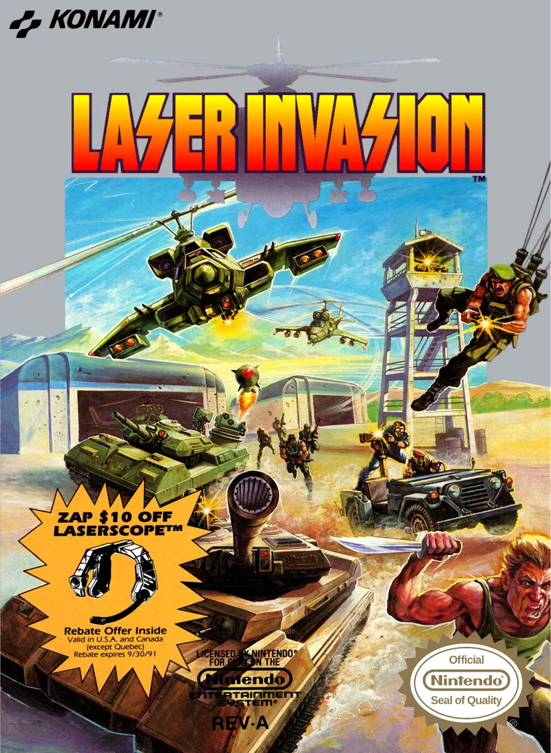 Laser Invasion box art