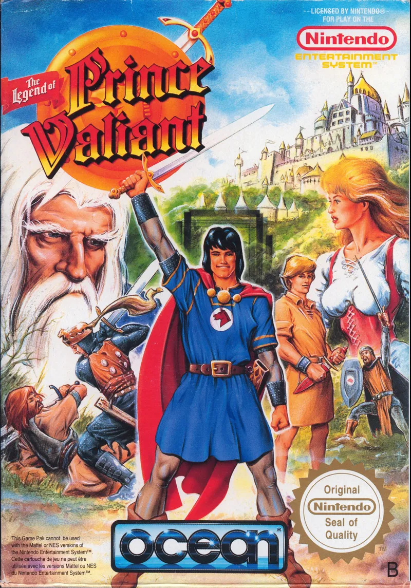 The Legend of Prince Valiant box art