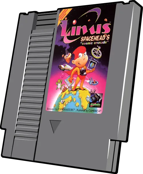 Linus Spacehead's Cosmic Crusade cart