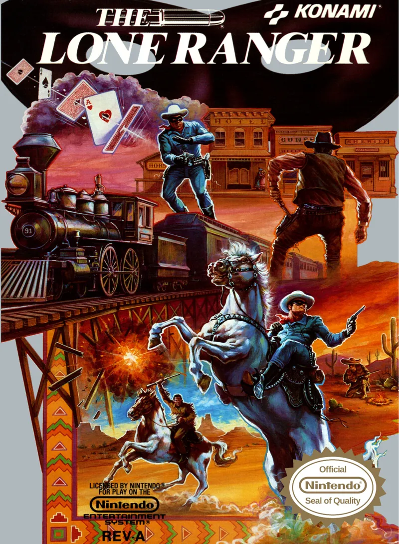 The Lone Ranger box art