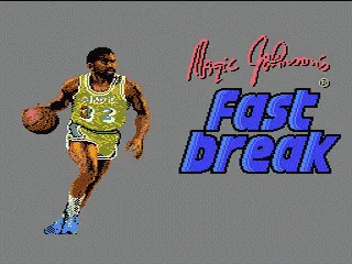 Magic Johnson's Fast Break screenshot