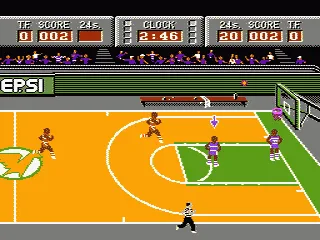 Backdrop artwork for Magic Johnson's Fast Break