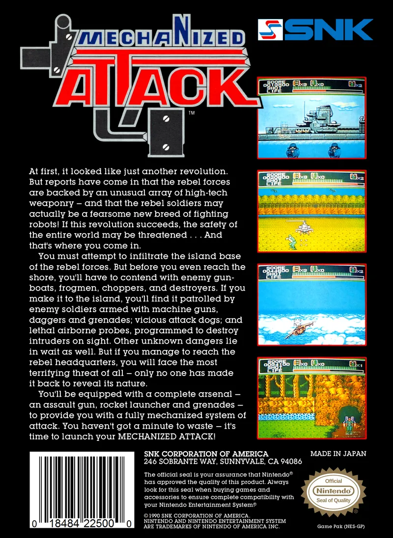 Mechanized Attack box back