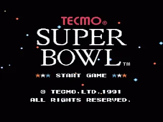 Tecmo Super Bowl screenshot