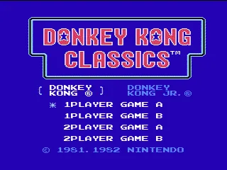 Donkey Kong Classics screenshot