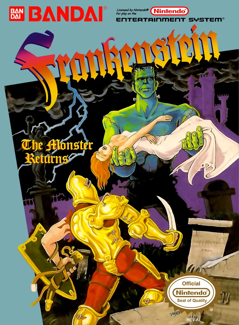 Frankenstein: The Monster Returns box art