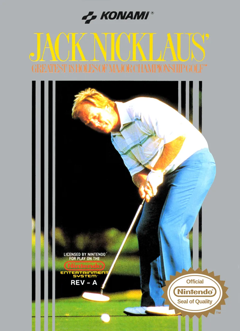 Jack Nicklaus' Greatest 18 Holes of Major Championship Golf box art