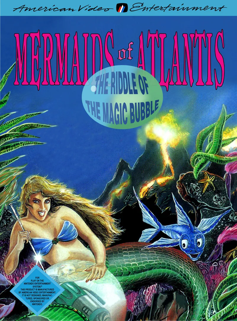 Mermaids of Atlantis: The Riddle of the Magic Bubble box art