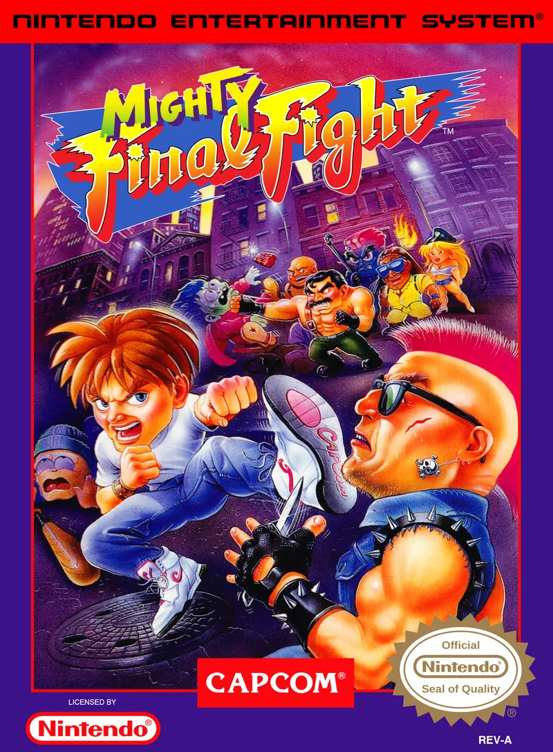 Mighty Final Fight box art