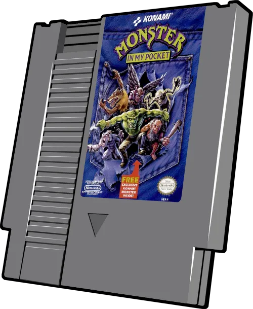 Monster in My Pocket cart