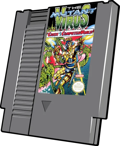 The Mutant Virus: "Crisis in a Computer World!" cart