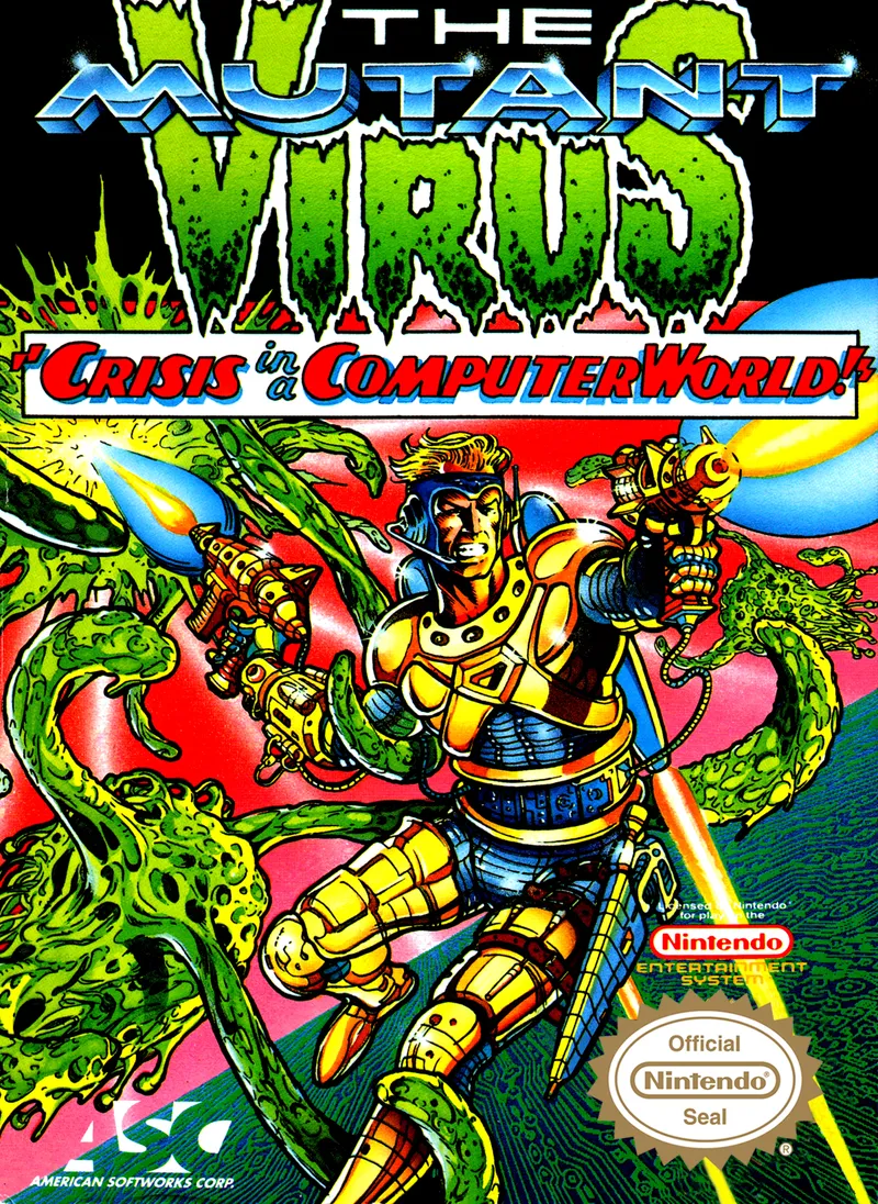The Mutant Virus: "Crisis in a Computer World!" box art