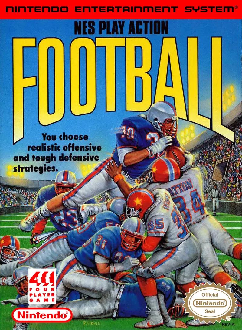 NES Play Action Football box art