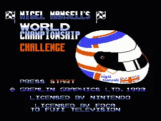 Nigel Mansell's World Championship Racing screenshot