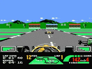Backdrop artwork for Nigel Mansell's World Championship Racing