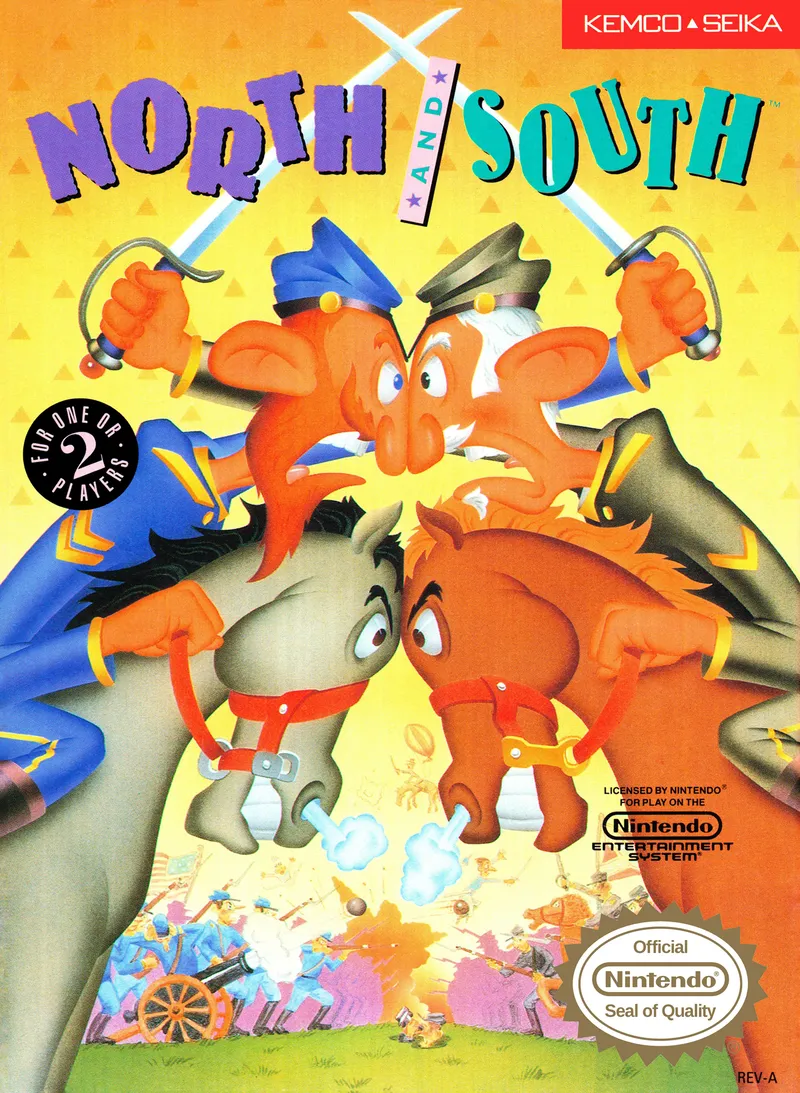 North & South box art