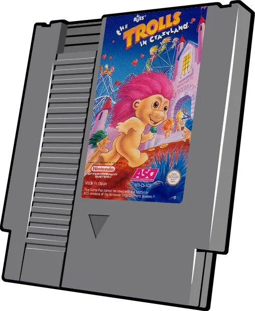 The Trolls in Crazyland cart