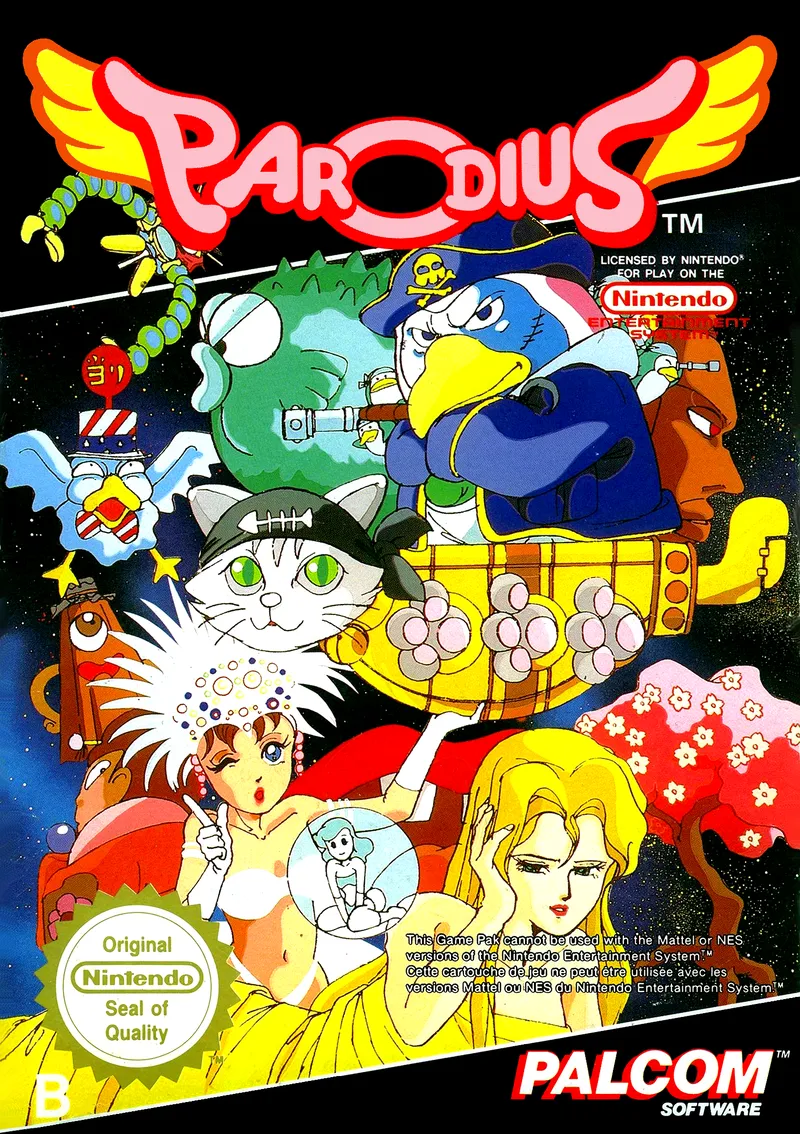 Parodius box art