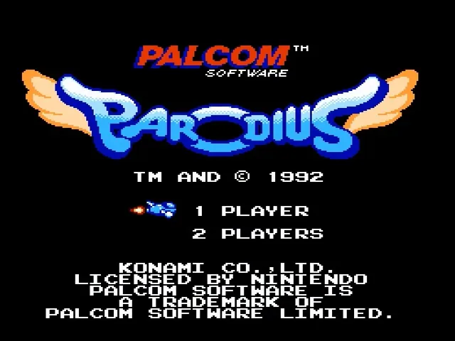 Parodius screenshot