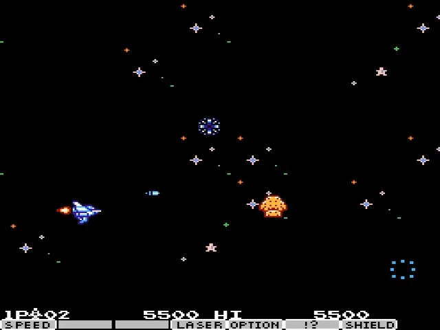 Backdrop artwork for Parodius